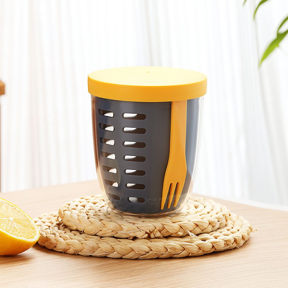 Large Salad Shaker Cup With Fo - Healthy Snacks Food review and price