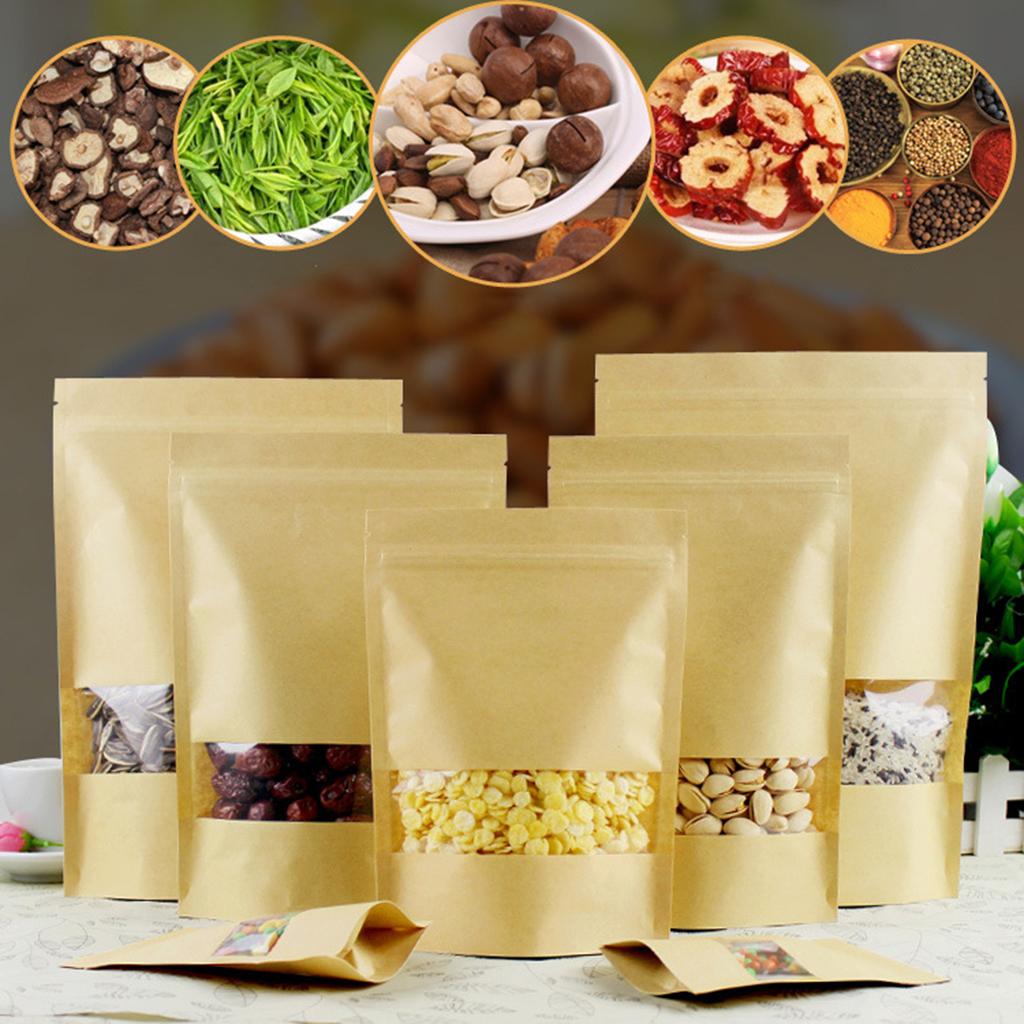 Kraft Food Bags with Clear Fro - Dried Fruit review and price