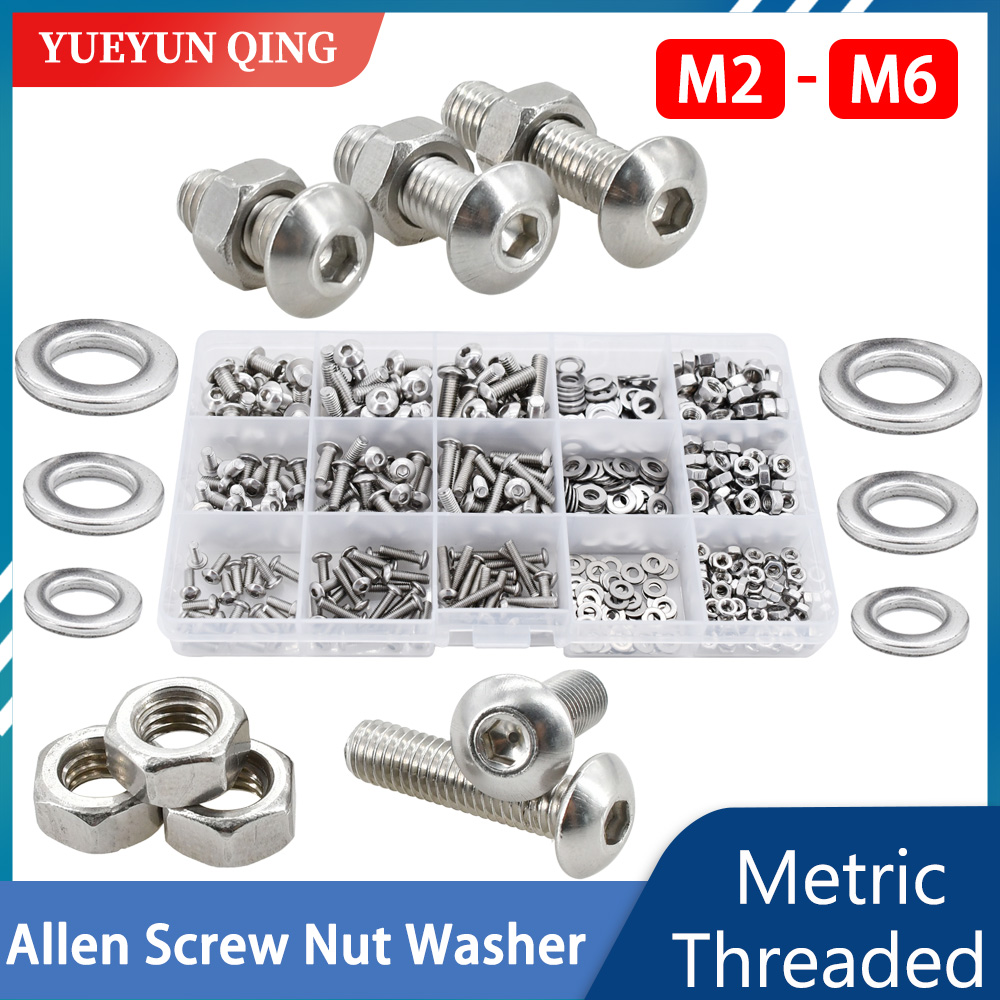 304 Stainless Steel Allen Scre - Nuts Mix review and price
