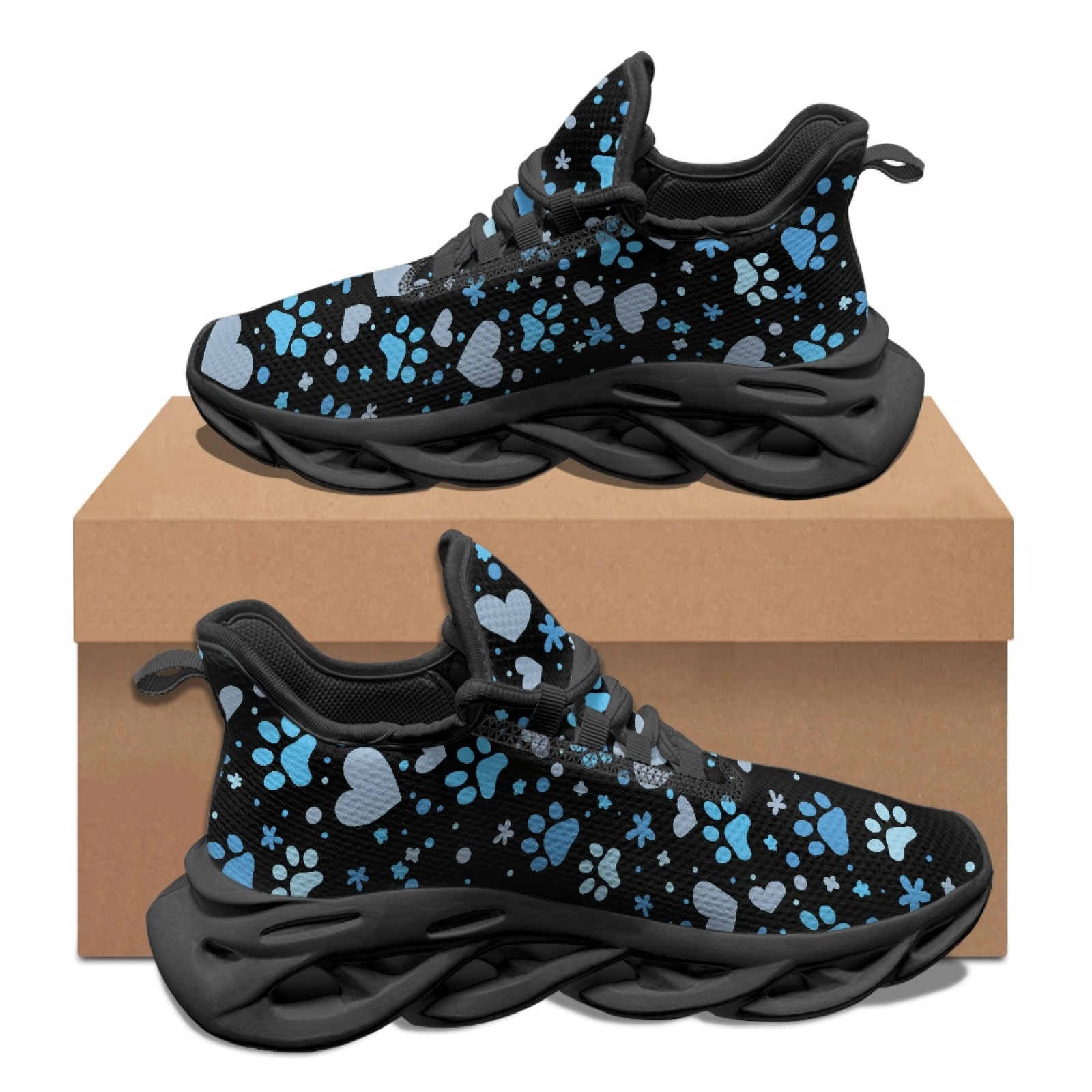 PENSTROLL Blue Paw Print Heart - Trail Mix review and price