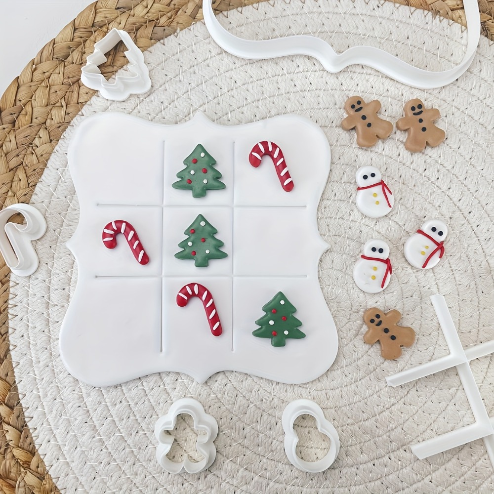 6Pcs Christmas Tic Tac Toe Coo - Cookies Pack review and price