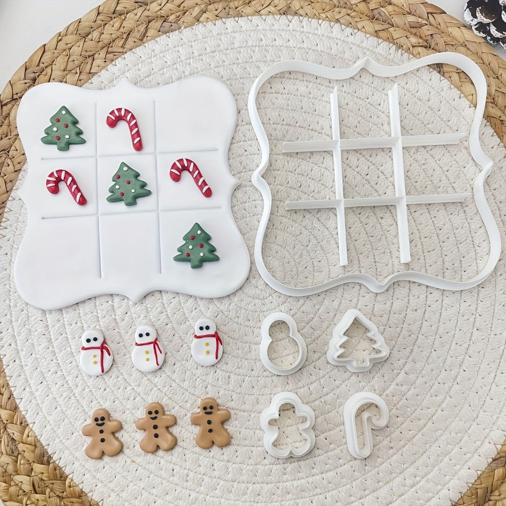 6Pcs Christmas Tic Tac Toe Coo - Cookies Pack review and price