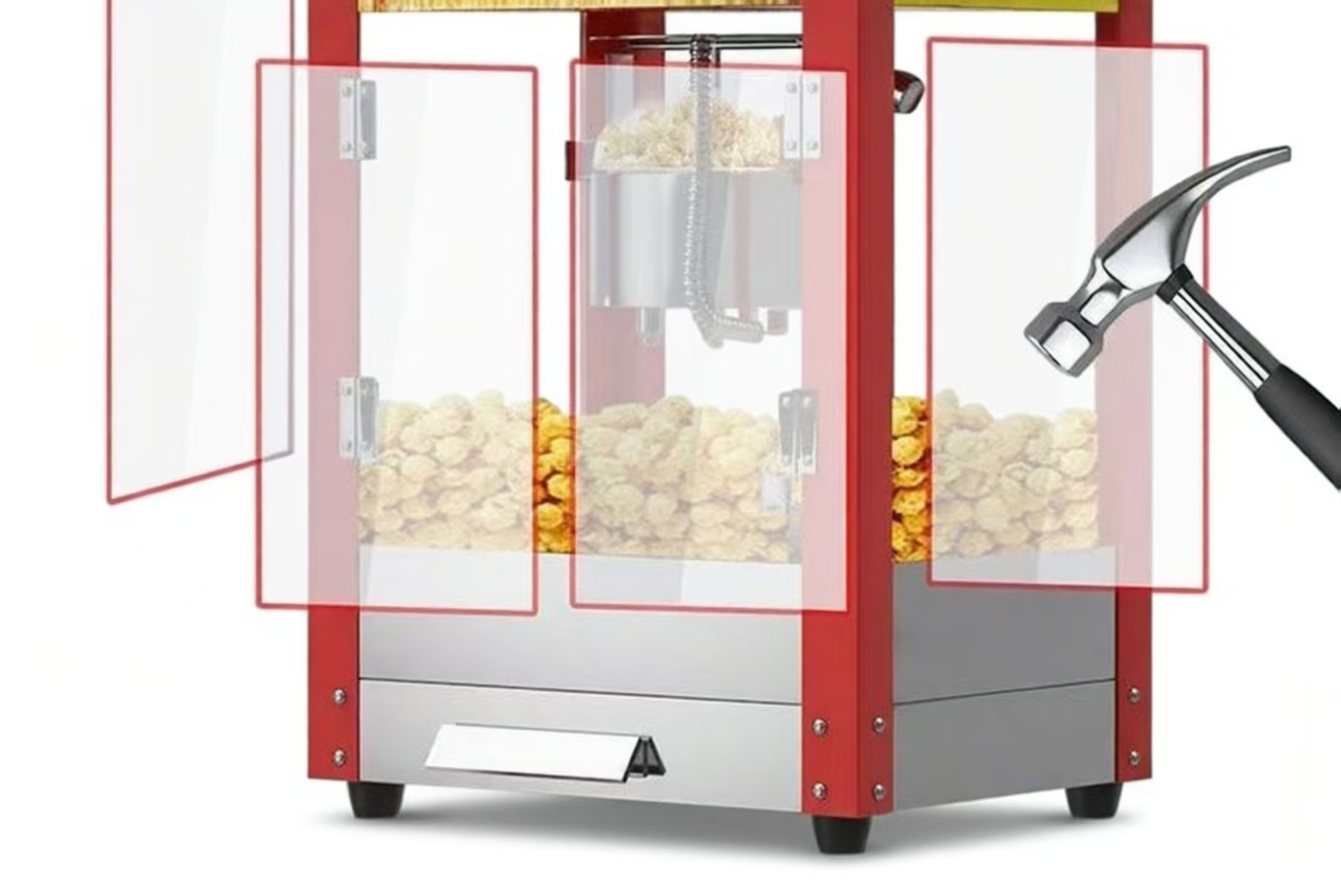 NWD Commercial Automatic Cinem - Popcorn review and price