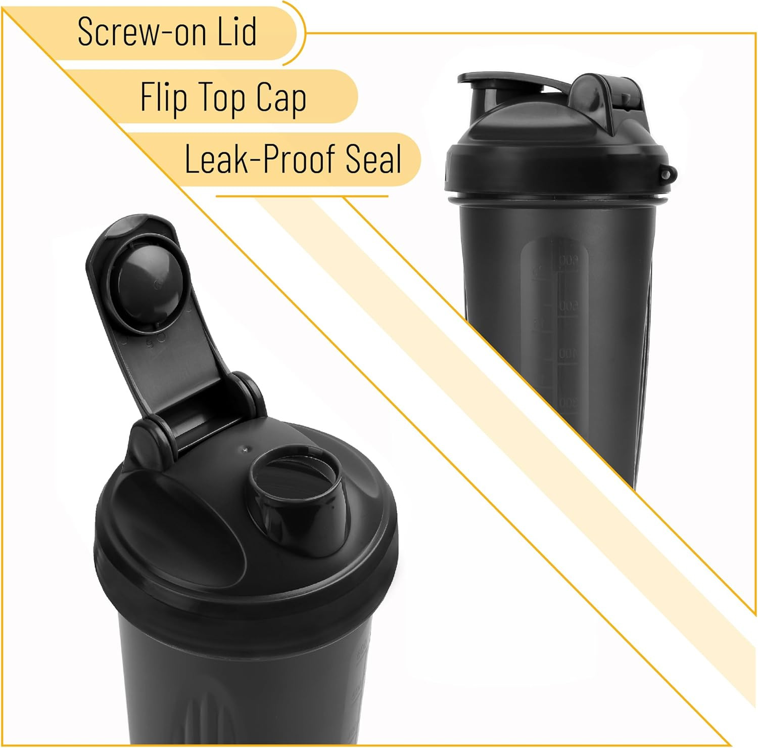 2PCS 20 oz Protein Shaker Bott - Protein Bar review and price