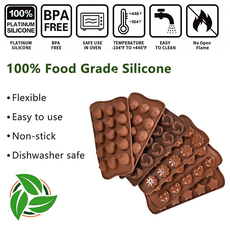 5-8PCS/set Silicone Chocolate  - Gummy Candy review and price