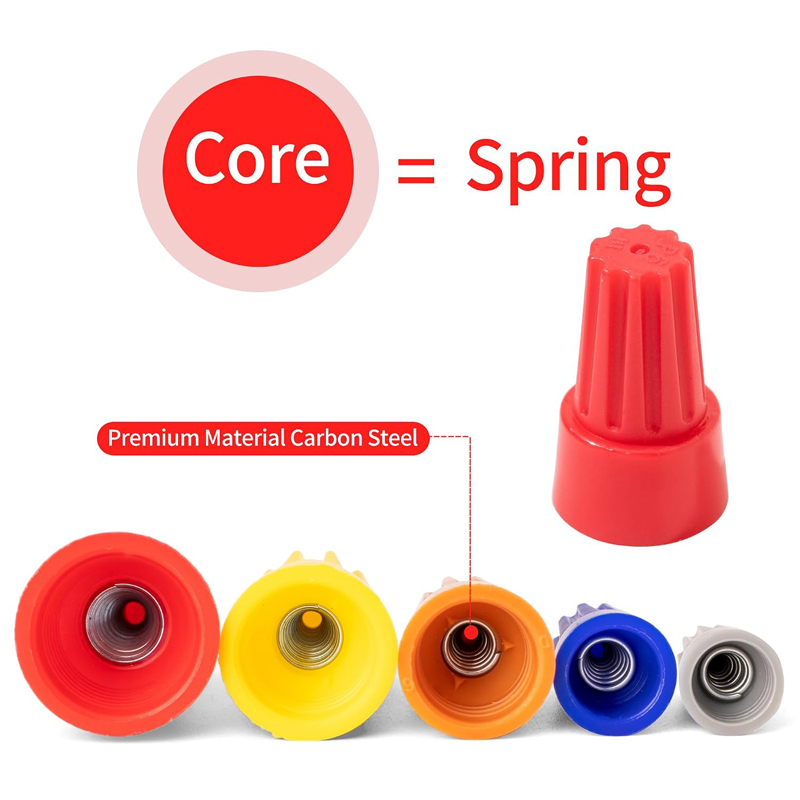 50pcs Colorful Wire Connector  - Nuts Mix review and price